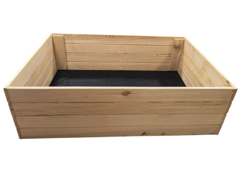 WARZYWNIAK SKRZYNIA NA WARZYWA INSPEKT DREWNIANY 80x120 PODWYŻSZANY 36cm WARZYWNIAK SKRZYNIA NA WARZYWA INSPEKT DREWNIANY 80x120 PODWYŻSZANY 36cm